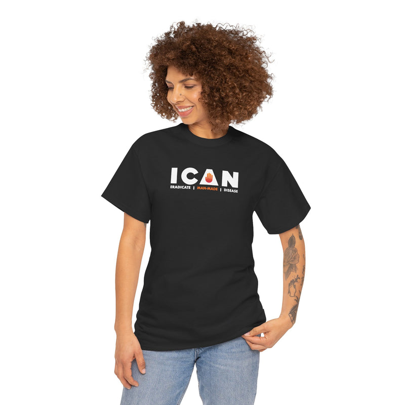 ICAN "Eradicate Manmade Disease" Tee