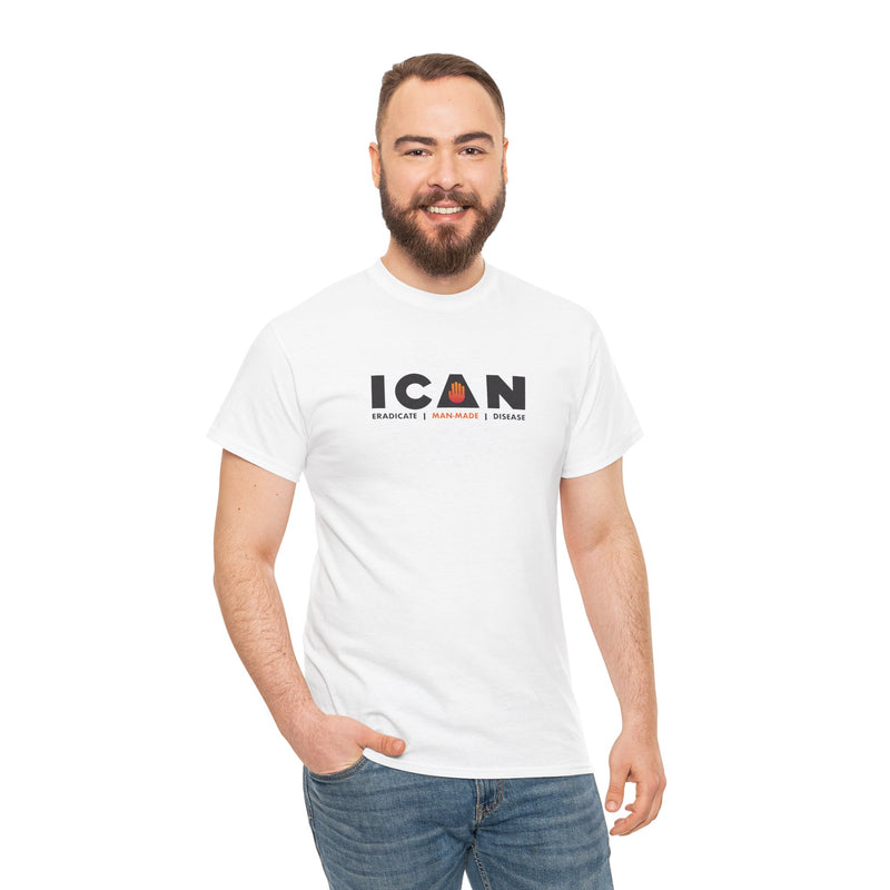ICAN "Eradicate Manmade Disease" Tee