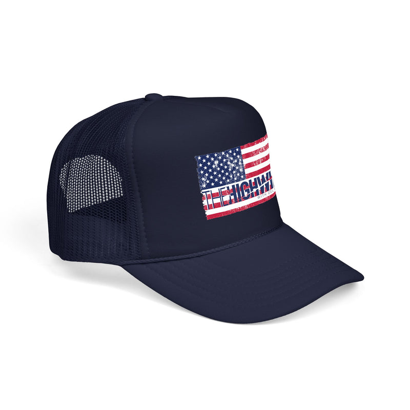 The Highwire American Flag Trucker Hat