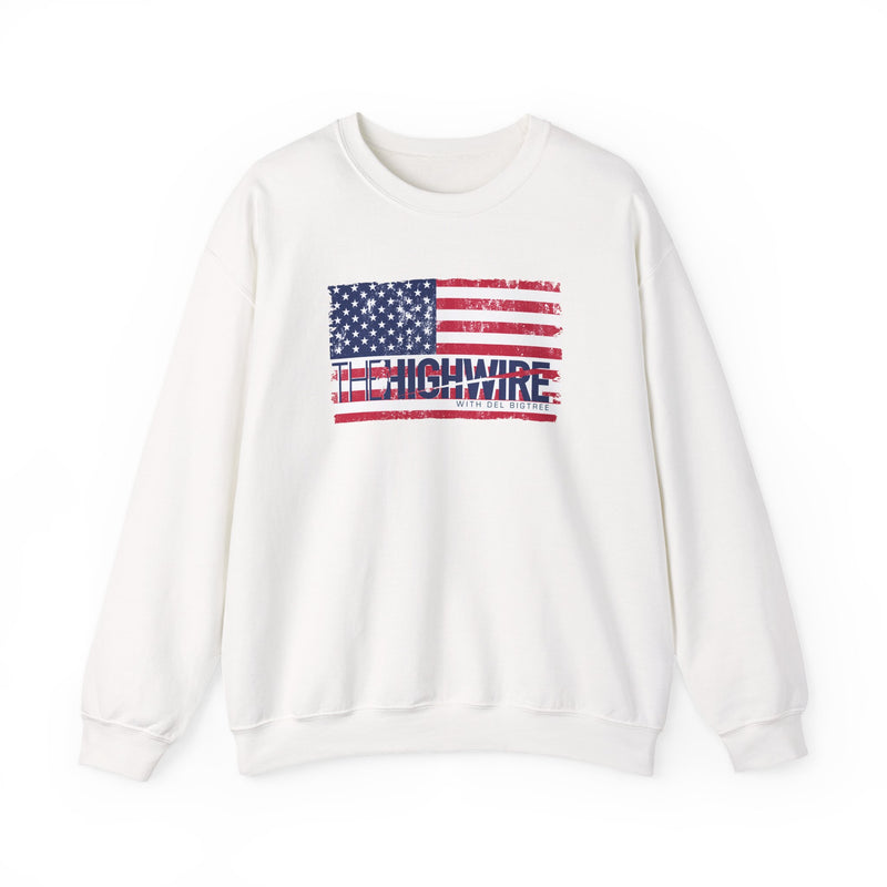 The Highwire American Flag Crewneck Sweatshirt