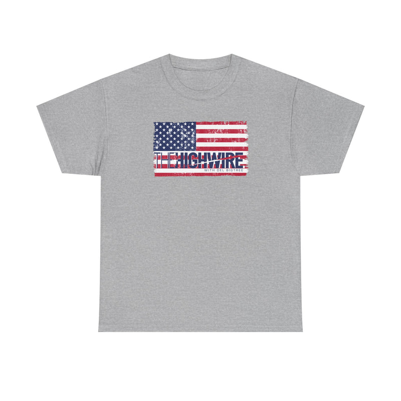 The Highwire Distressed American Flag T-Shirt