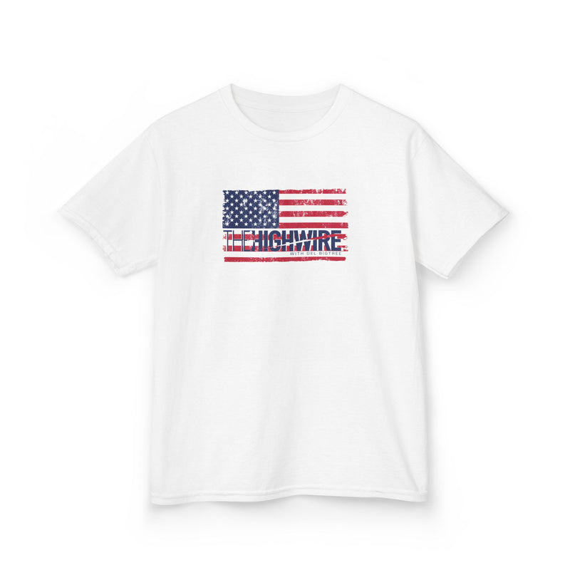 Highwire Kids American Flag Tee