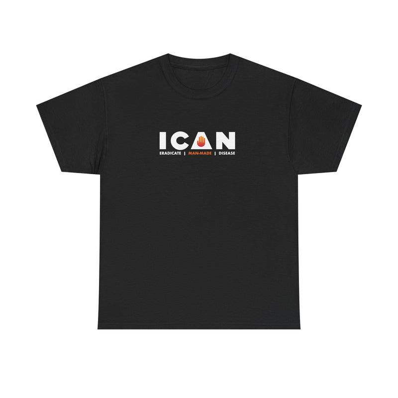 ICAN "Eradicate Manmade Disease" Tee