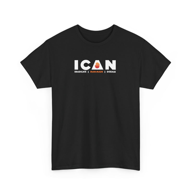 ICAN "Eradicate Manmade Disease" Tee
