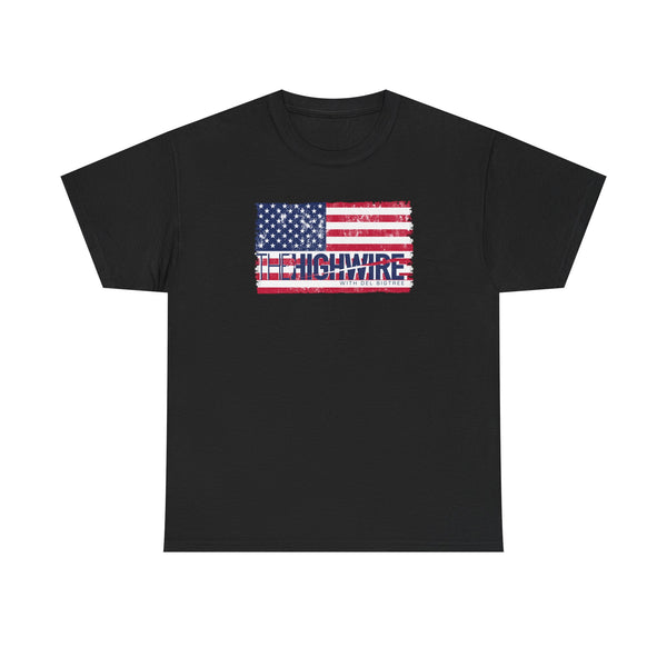 The Highwire Distressed American Flag T-Shirt