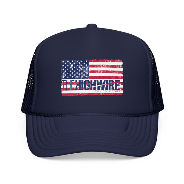 The Highwire American Flag Trucker Hat