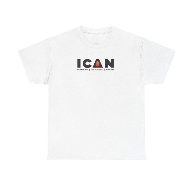 ICAN "Eradicate Manmade Disease" Tee