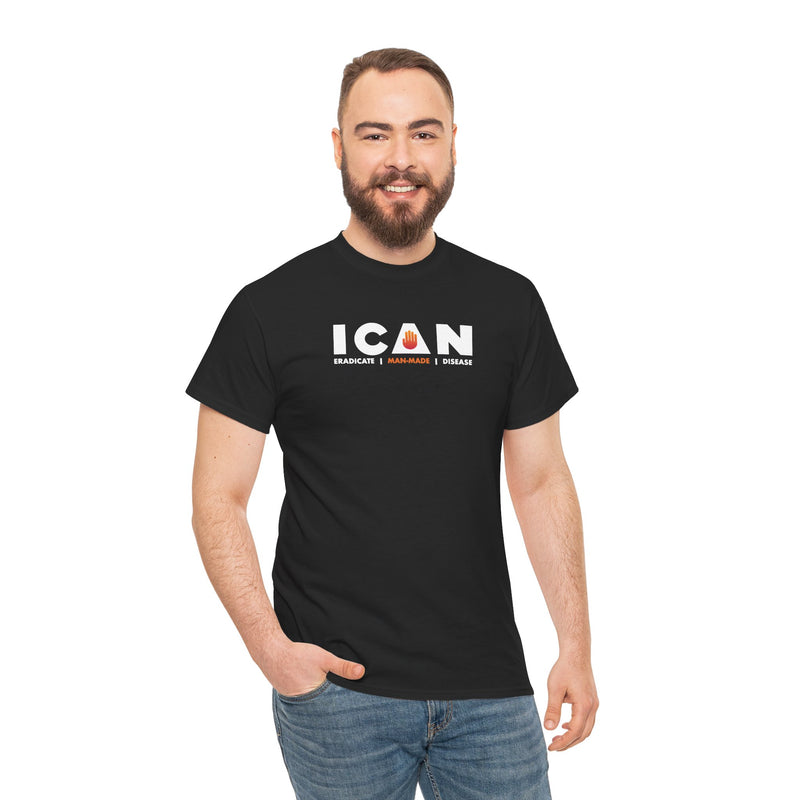 ICAN "Eradicate Manmade Disease" Tee