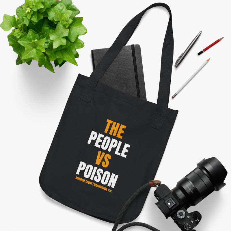 “The People vs Poison” Protest Organic Canvas Tote