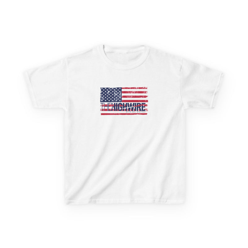 Highwire Kids American Flag Tee