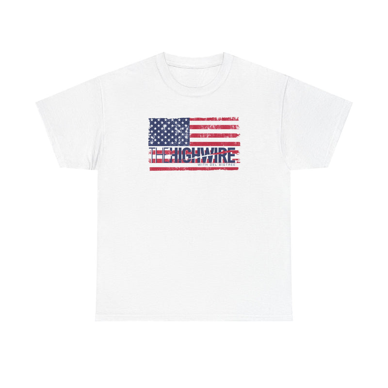 The Highwire Distressed American Flag T-Shirt