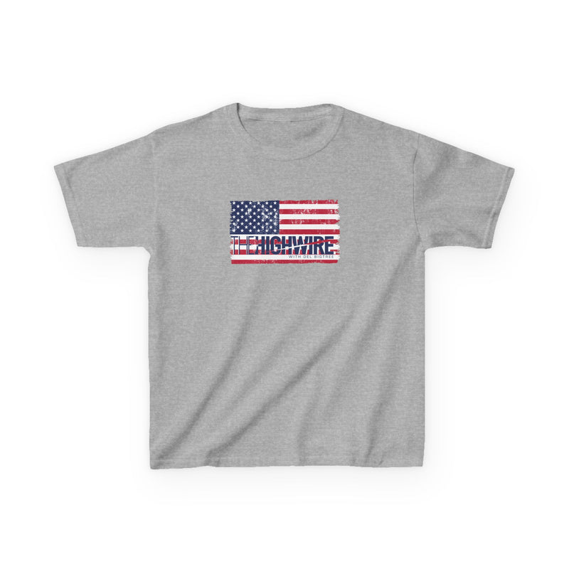 Highwire Kids American Flag Tee