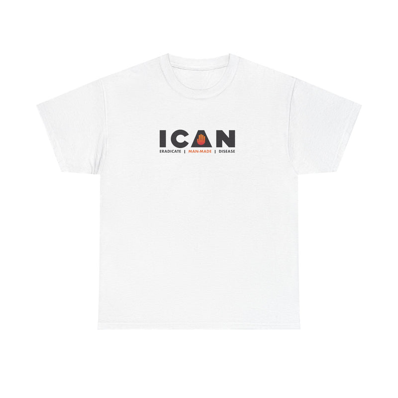 ICAN "Eradicate Manmade Disease" Tee