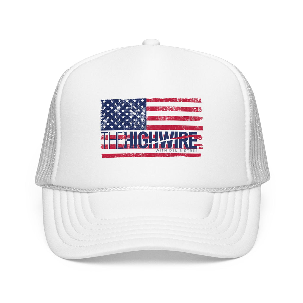 The Highwire American Flag Trucker Hat