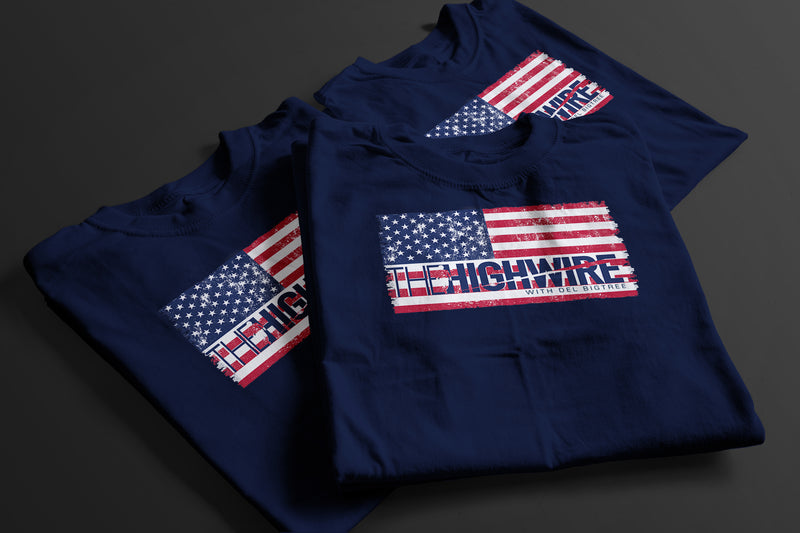 HighWire American Flag T Shirt