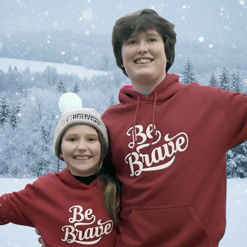 KIDS Be Brave Sweatshirt
