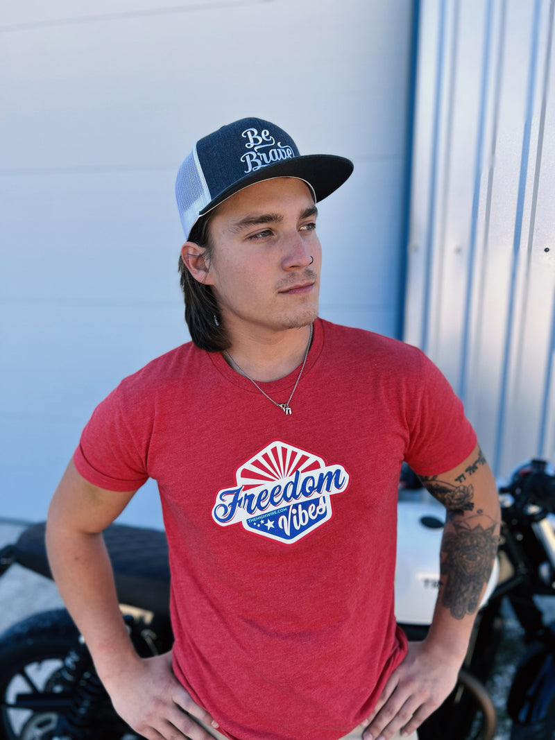 Freedom Vibes Tri Blend T Shirt
