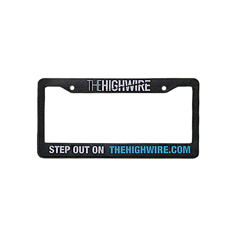 HighWire - Step Out On The HighWire License Plate Frame