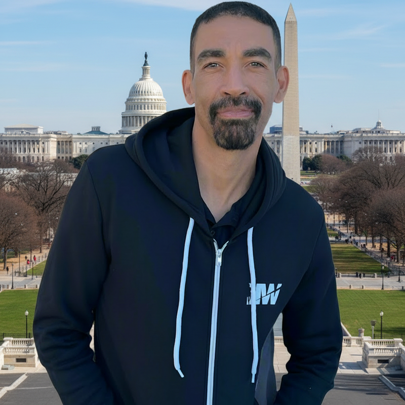 HighWire Logo Zip Front Unisex Hoodie
