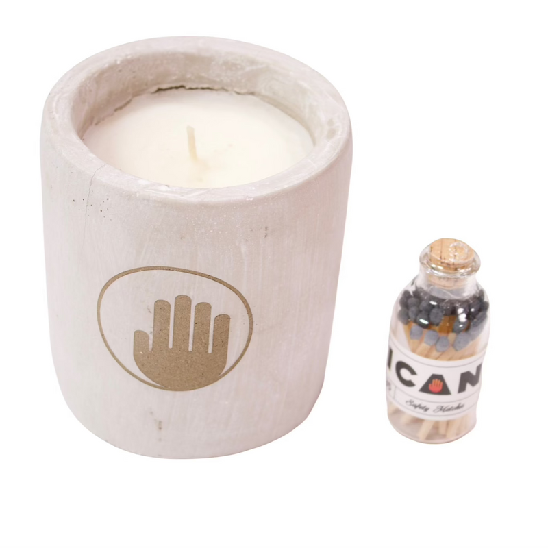 Sale - ICAN Concrete Candle