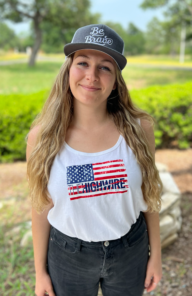 HighWire American Flag Tank Top