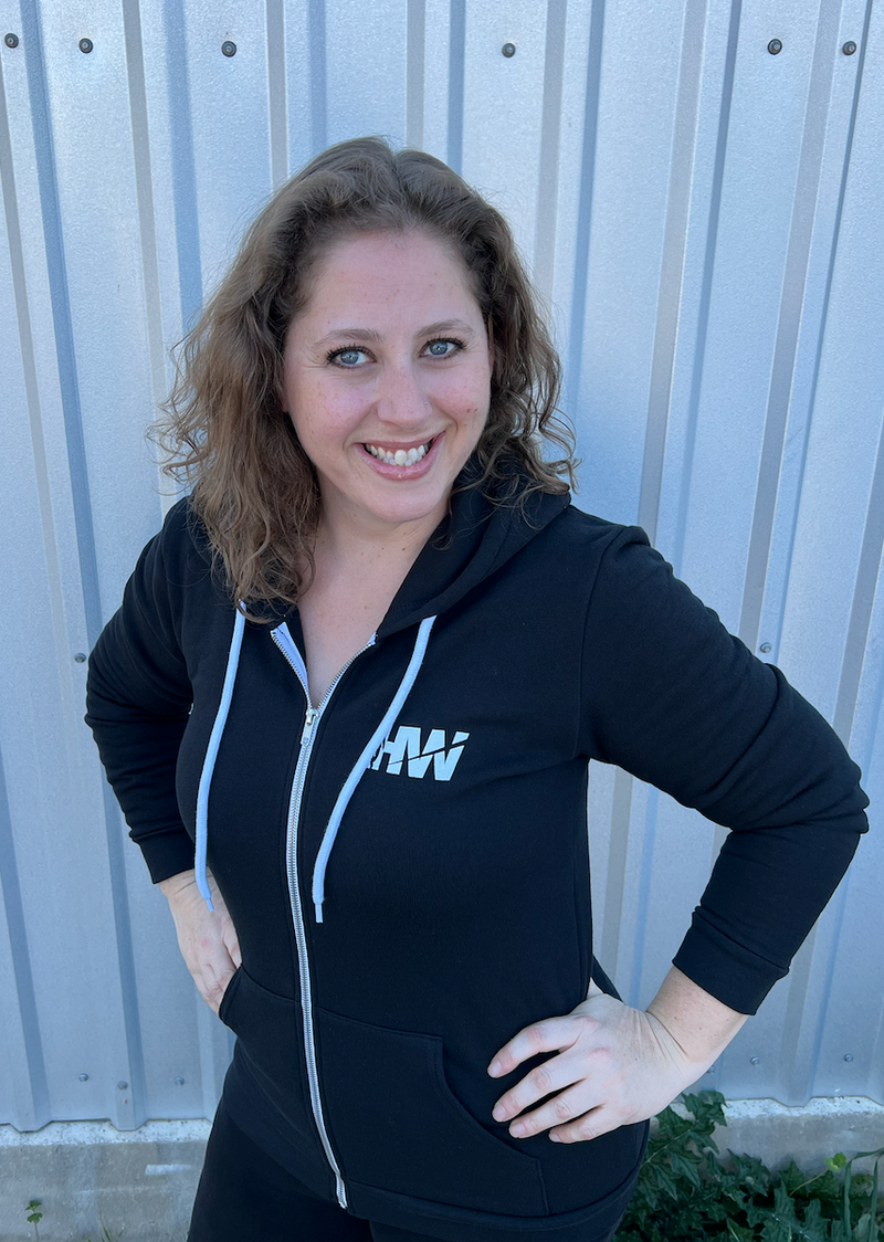 HighWire Logo Zip Front Unisex Hoodie