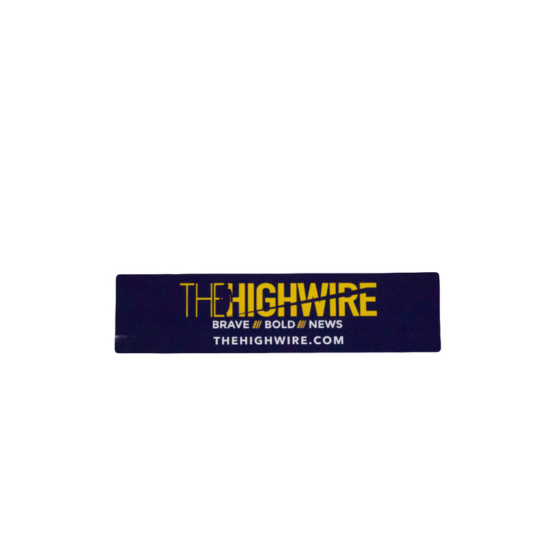 HighWire Bumper Sticker