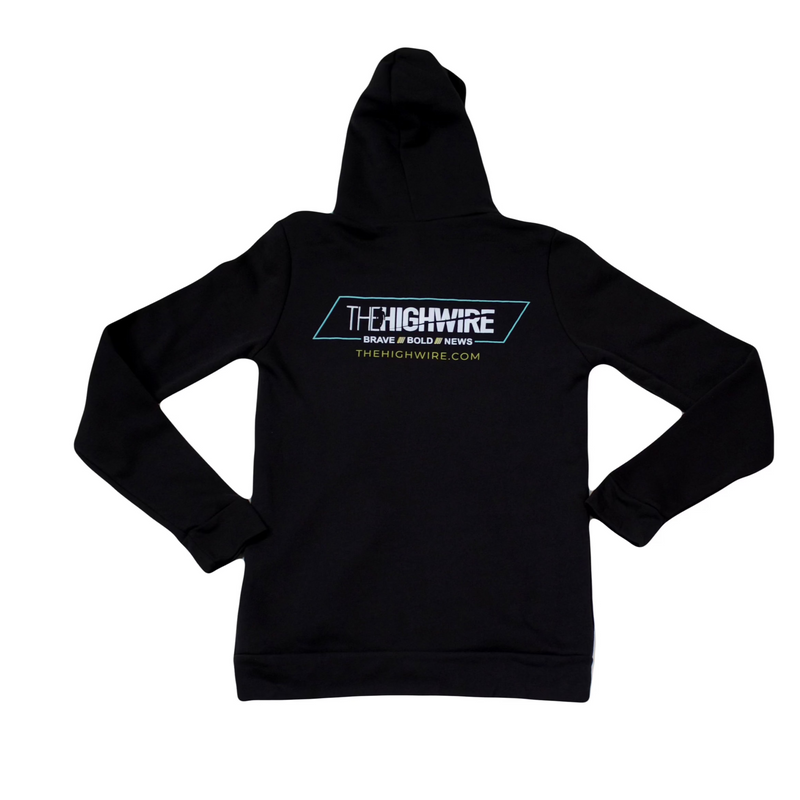 HighWire Logo Zip Front Unisex Hoodie