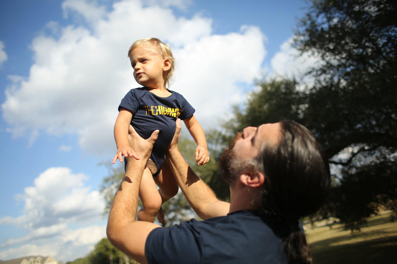 Toddler's HIGHWIRE Studio Gear Onsie - Navy - The HighWire with Del Bigtree