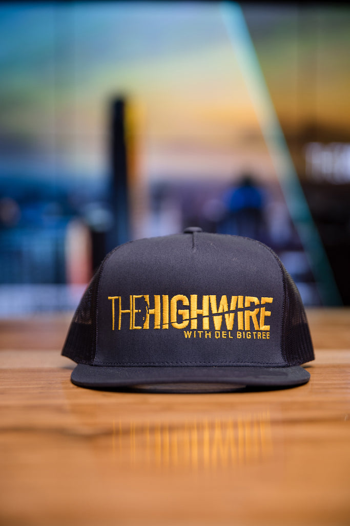HighWire Embroidered Trucker Hat - Navy
