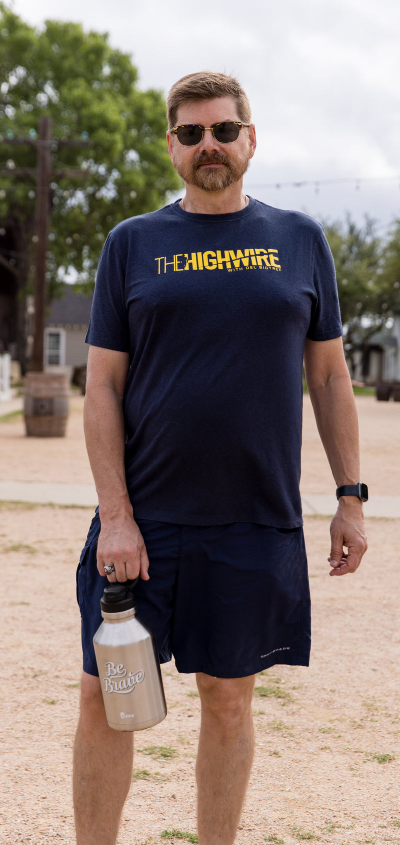 HighWire Men's Organic Hemp/Cotton T Shirt